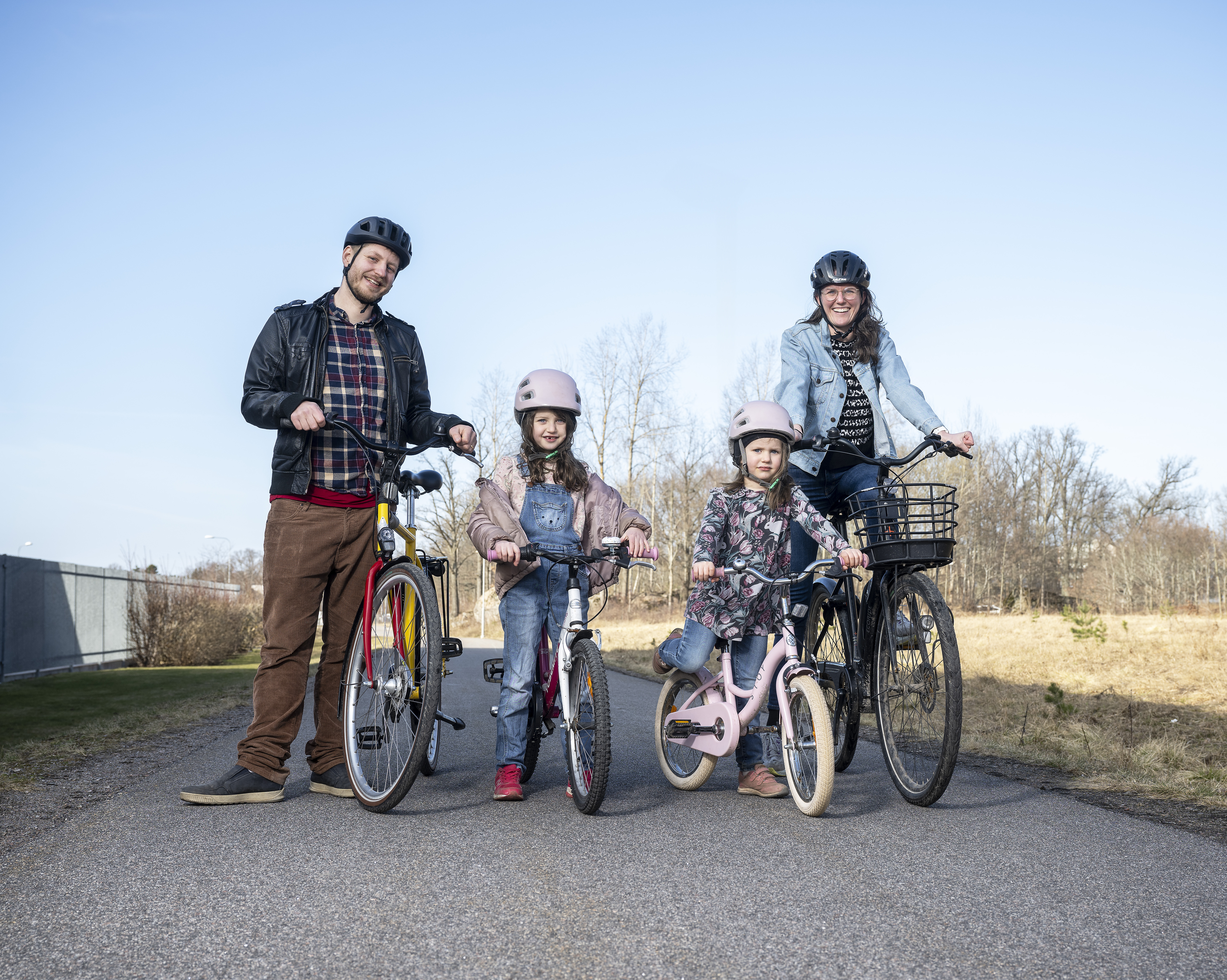 Bild på familjen Jomer