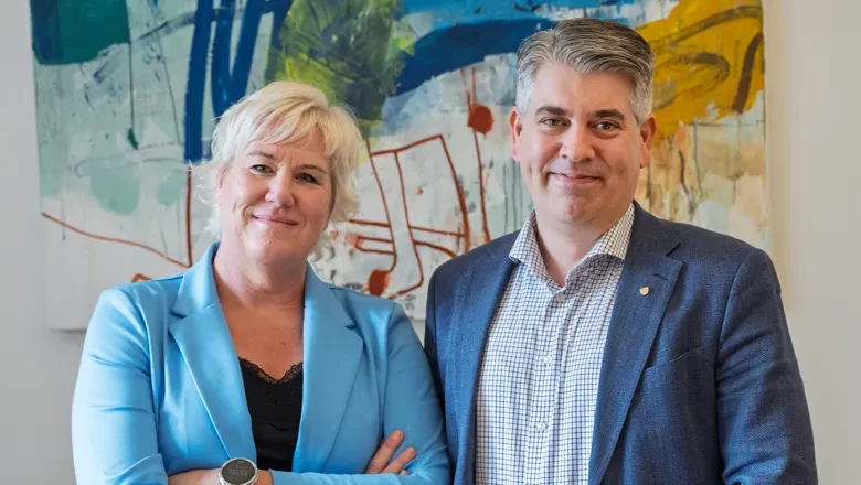 Kristina Edlund och Niklas Borg